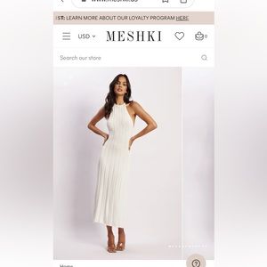 COPY - White MIDI dress